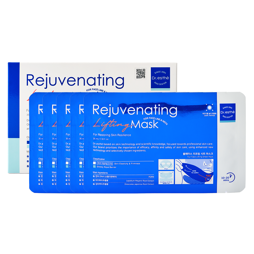 3078c2811dfd04a6b0e77bab3500e77c Dr. Esthe Rejuvenating ліфтинг-маска, 35 мл x 5 шт. - Зображення 1