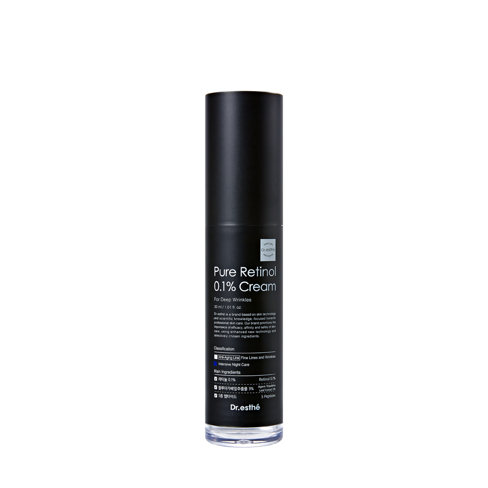 81b9e5f4d3e339df8abc90150acb936e Dr. Esthe Pure Retinol крем із ретинолом 0,1%, 30 мл, - Зображення 1
