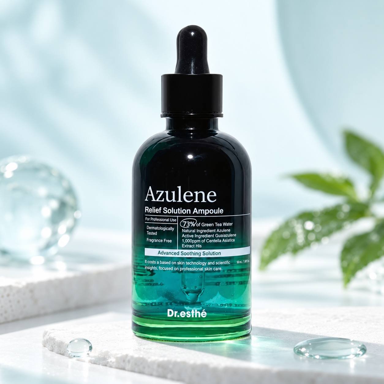 IMAGE 2026-09-23 20:00:33 Dr.Esthe Azulene Relief Solution ампула 150 мл - Зображення 1