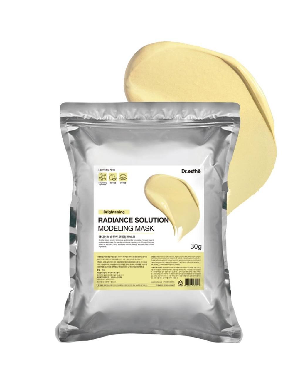 IMAGE 2026-09-23 20:19:58 Dr.Esthe Radiance Solution Modeling Mask(Альгінатна маска для сяйва, вирівнювання тону та інтенсивного зволоження шкіри), 1 кг - Зображення 1